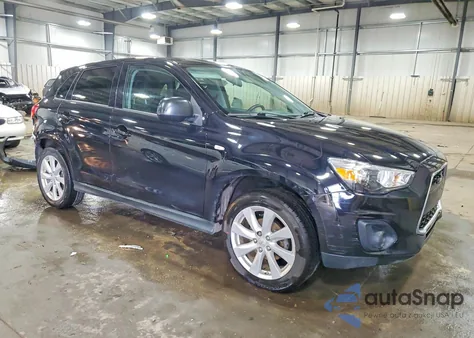 2014 Mitsubishi Outlander Sport Es from USA, damaged, VIN 4A4AR3AU5EE023323